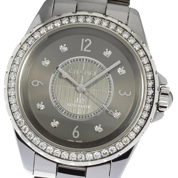 CHANEL J12 H2566 Chromatic Diamond bezel 8P Automatic Men's Watch_817267 - Picture 1 of 6